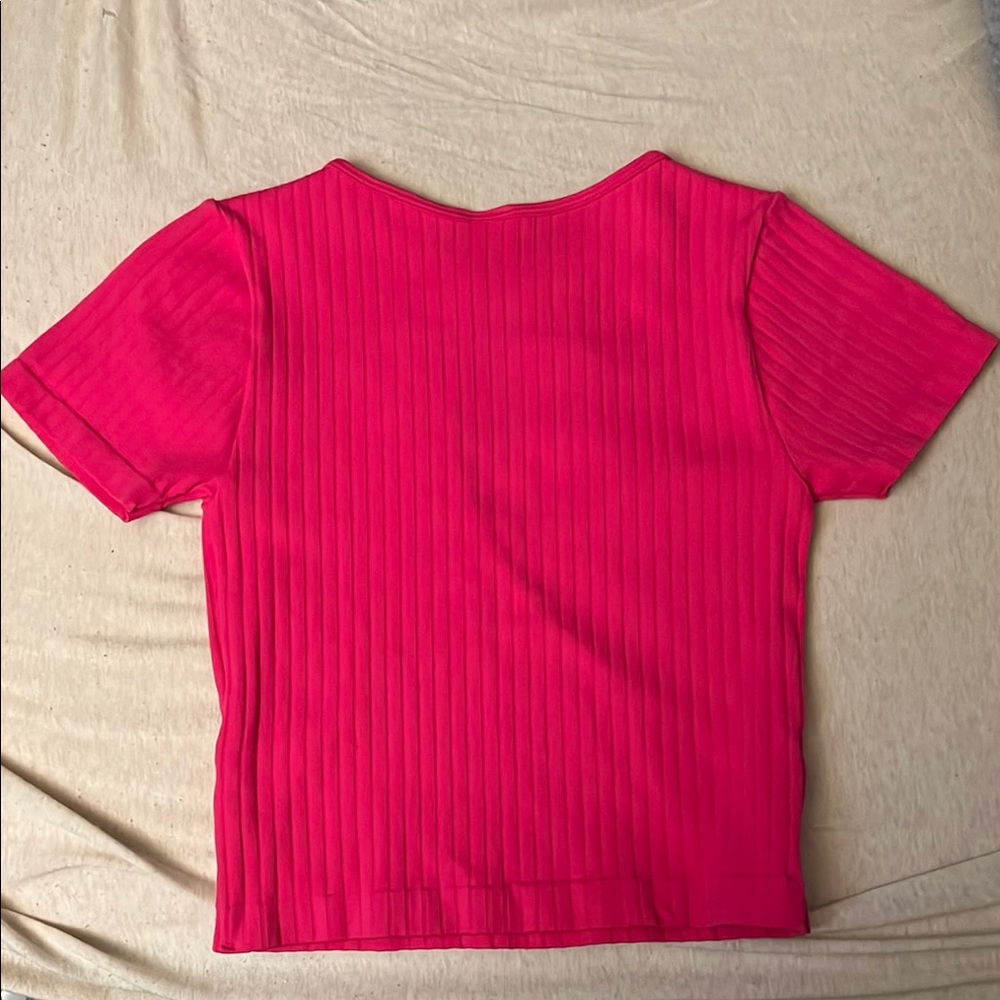Pink Crop Top - Picture 2 of 3